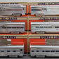 Lionel 6-19113 O Gauge Santa Fe 'Super Chief' Aluminum Passenger Car Set EX/Box