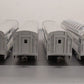 Lionel 6-19113 O Gauge Santa Fe 'Super Chief' Aluminum Passenger Car Set EX/Box