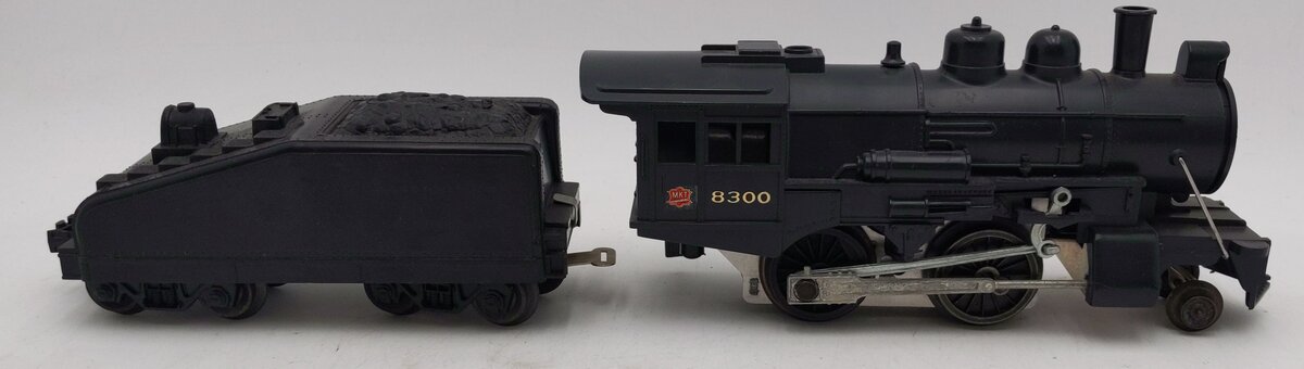 Lionel 6-8300 2-4-0 Santa Fe Steam Locomotive & Tender -Custom EX