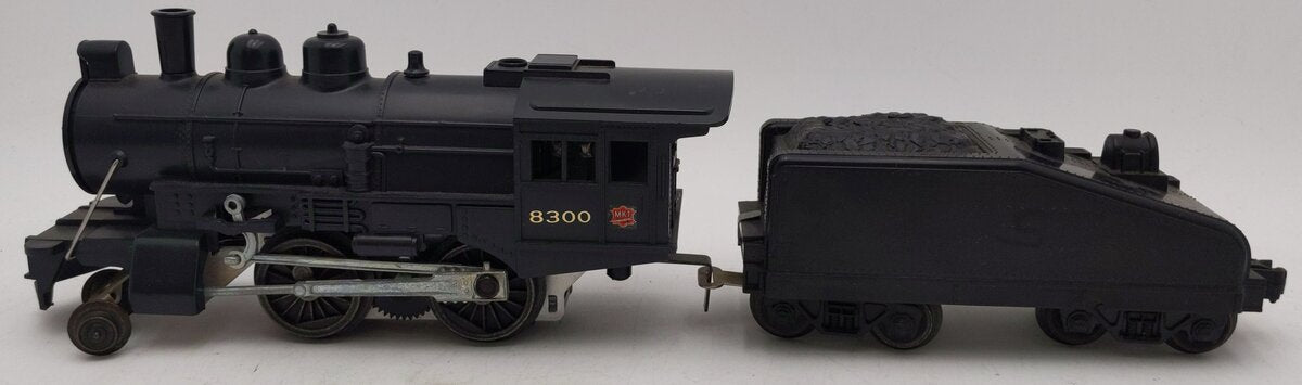 Lionel 6-8300 2-4-0 Santa Fe Steam Locomotive & Tender -Custom EX
