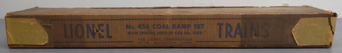 Lionel 456 Vintage O Operating Coal Ramp, Controller & Operating Hopper Car VG/Box