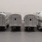 Lionel 6-19113 O Gauge Santa Fe 'Super Chief' Aluminum Passenger Car Set EX/Box