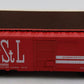 American Models 1133 S Scale (Hi-Rail) M&StL 40' Box Car #54650 LN/Box