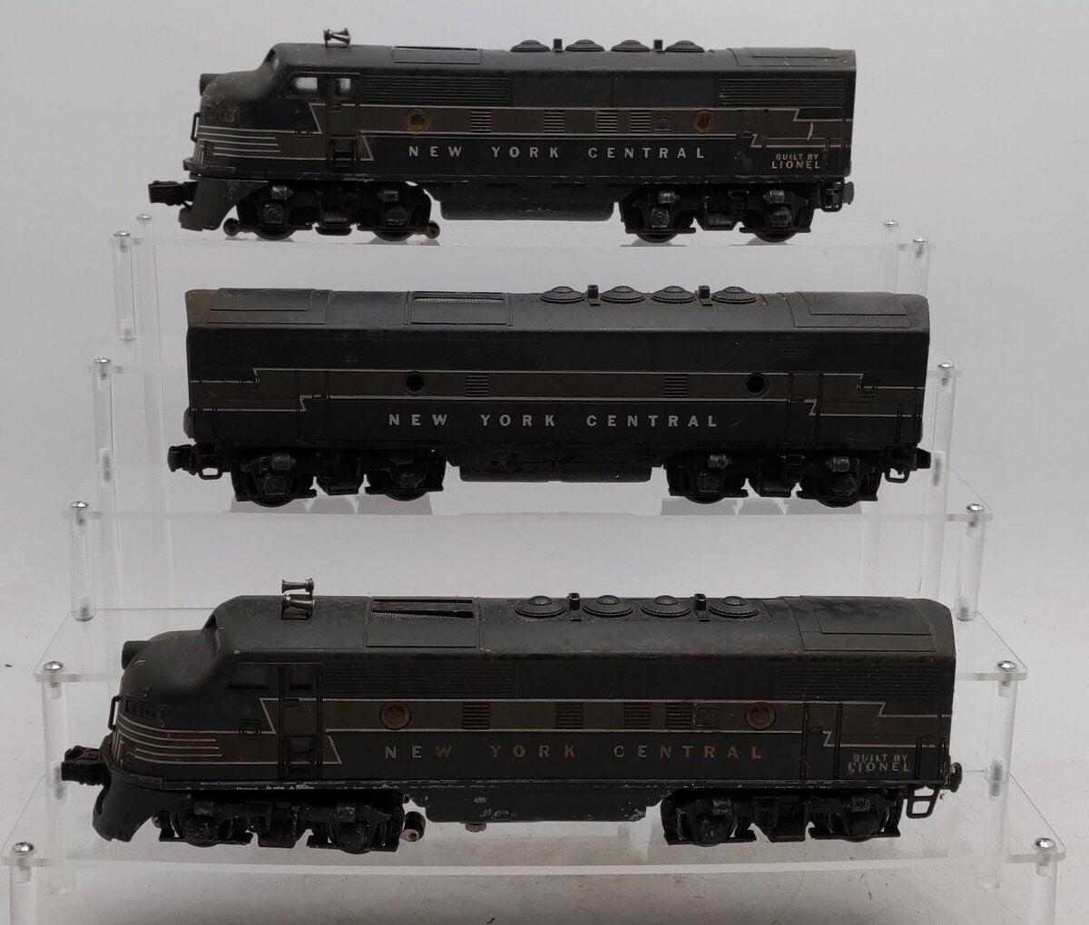 Lionel 2344 Vintage O New York Central F-3 ABA Diesel Locomotive Set VG