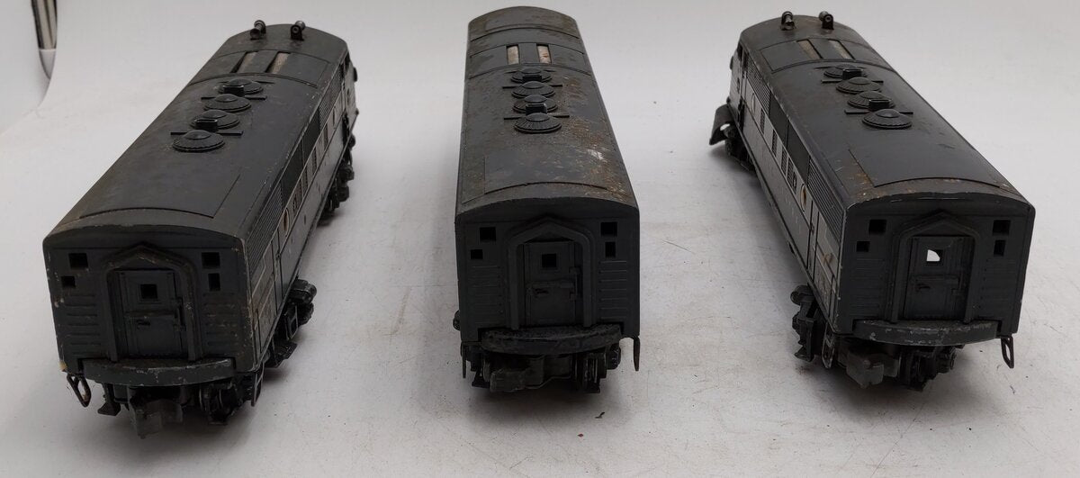 Lionel 2344 Vintage O New York Central F-3 ABA Diesel Locomotive Set VG