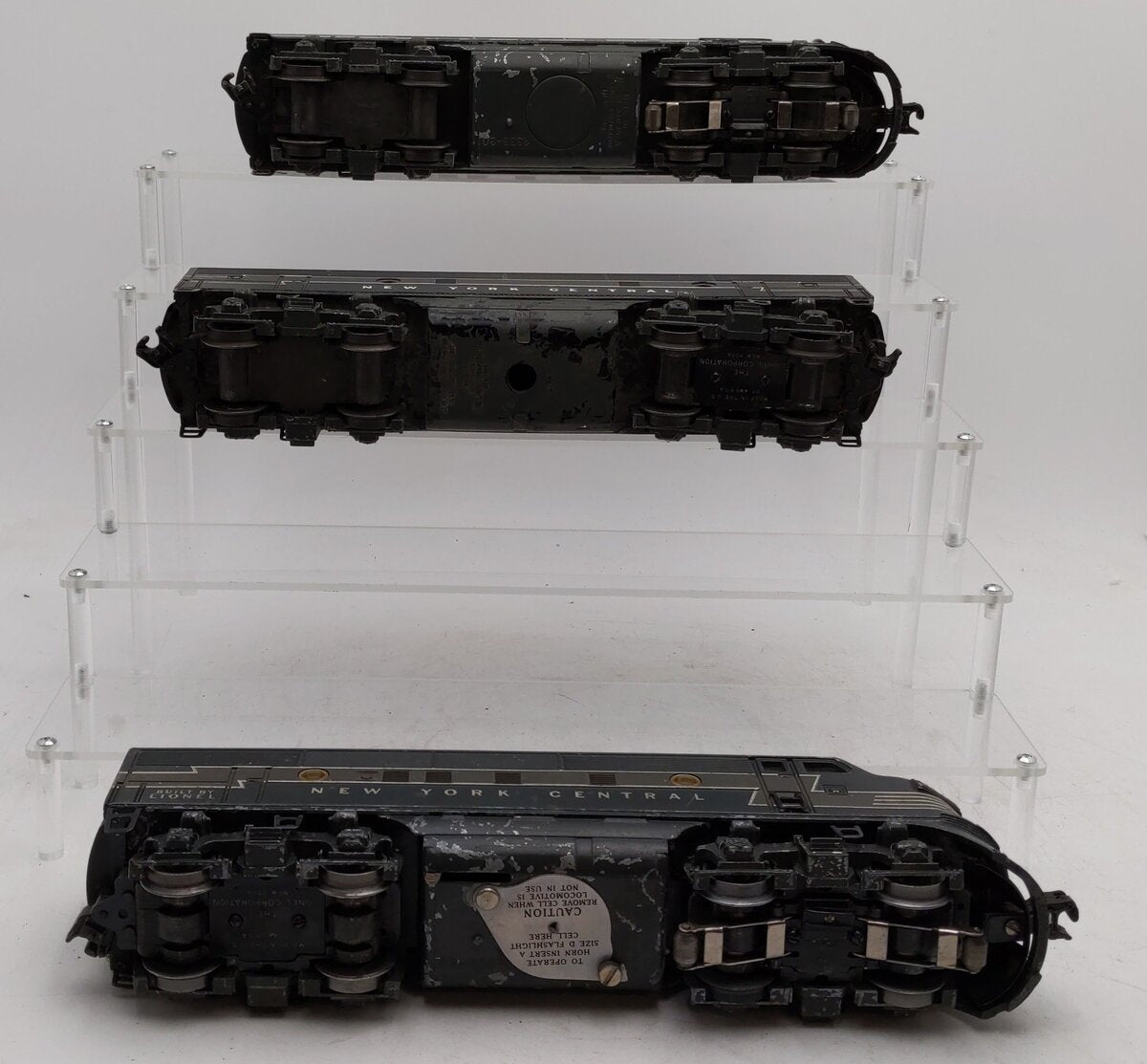 Lionel 2344 Vintage O New York Central F-3 ABA Diesel Locomotive Set VG