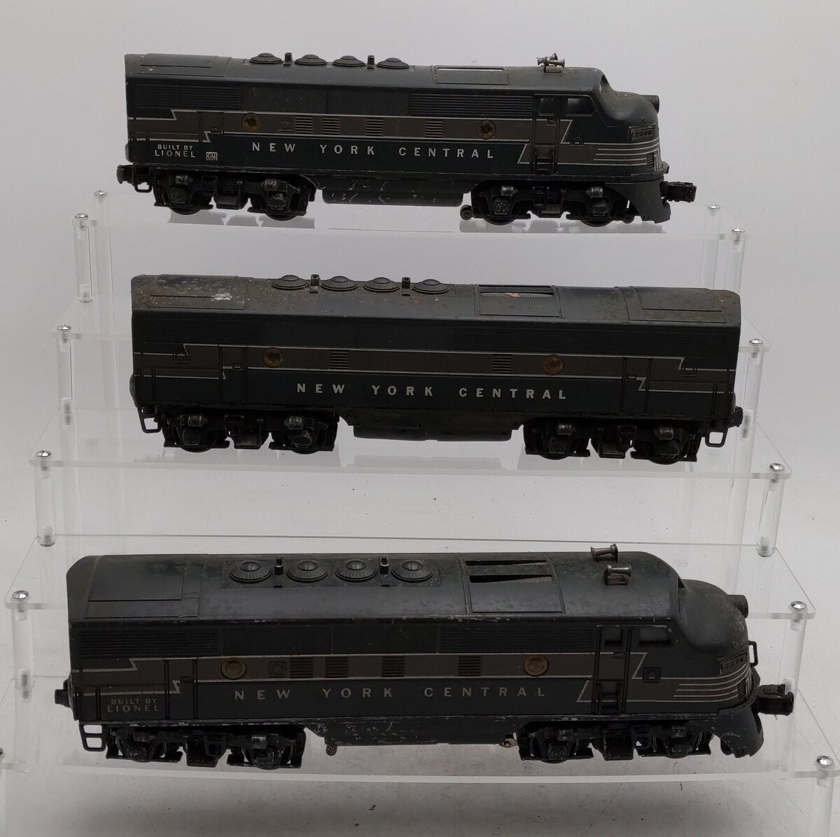 Lionel 2344 Vintage O New York Central F-3 ABA Diesel Locomotive Set VG