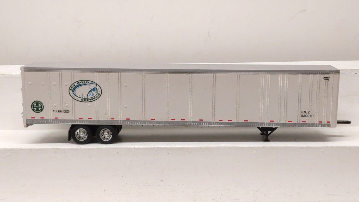 Aristo-Craft 46804 G Scale Burlington Northern Santa Fe ICEZ Road Railer #530010 EX