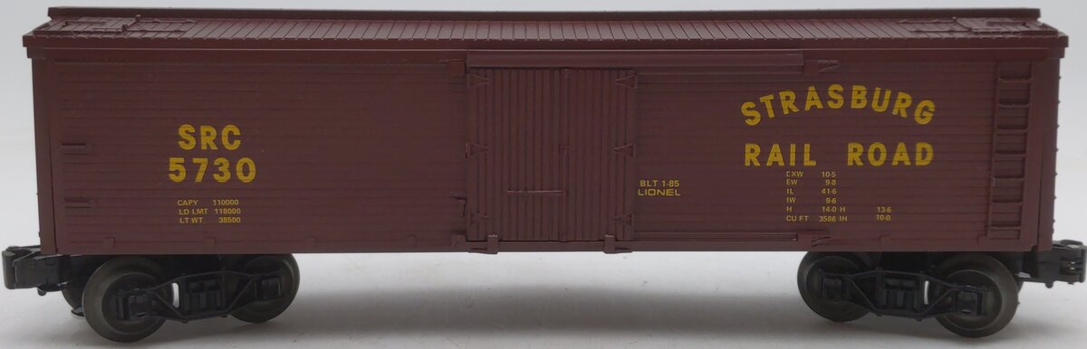 Lionel 6-5730 O Gauge Strasburg Railroad Woodside Reefer Car LN/Box