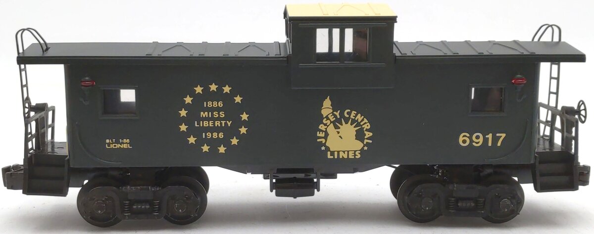 Lionel 6-6917 O Gauge Jersey Central Extended Vision Caboose LN/Box