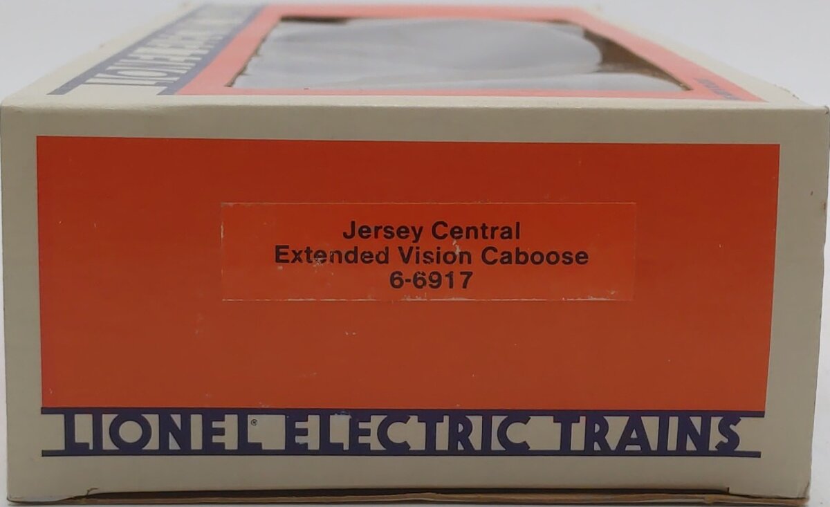 Lionel 6-6917 O Gauge Jersey Central Extended Vision Caboose LN/Box