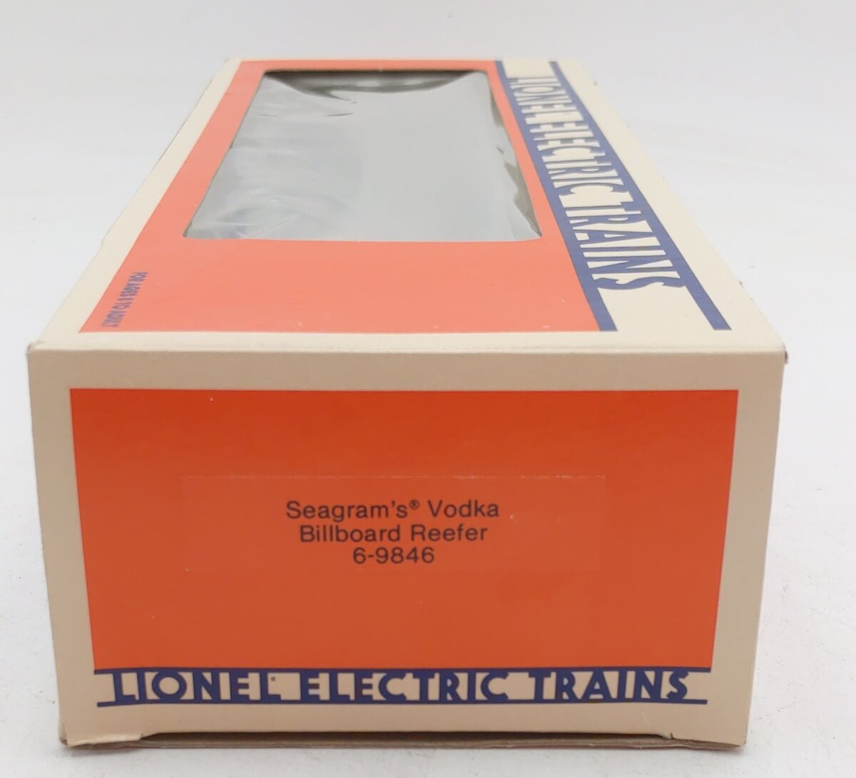 Lionel 6-9846 O Gauge Seagram's Vodka Billboard Reefer LN/Box