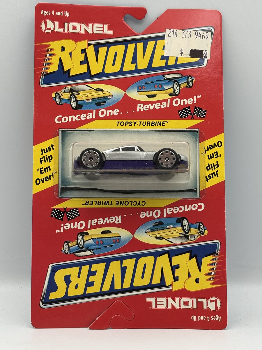 Lionel 6-21013 1:43 Revolvers Cyclone Twirler is the Topsy-Turbine #14 Car NIB