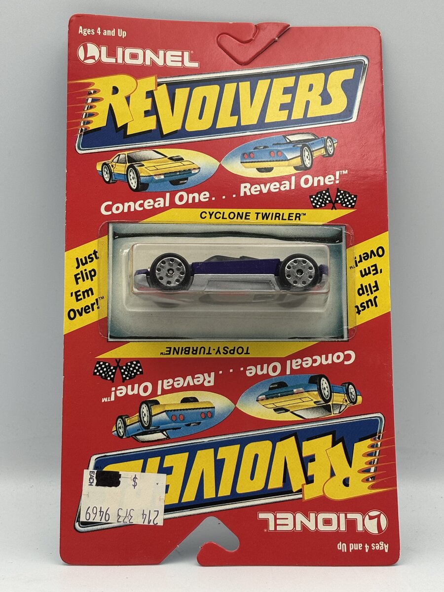 Lionel 6-21013 1:43 Revolvers Cyclone Twirler is the Topsy-Turbine #14 Car NIB