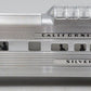 Lionel 6-19127 O California Zephyr "Silver Sky"  Aluminum Vista Observation Car VG/Box
