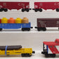 Lionel & K-Line O Gauge Freight Car Assortment: 9013, 6162, 9041, 7600, 7401 [6] EX