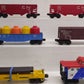 Lionel & K-Line O Gauge Freight Car Assortment: 9013, 6162, 9041, 7600, 7401 [6] EX