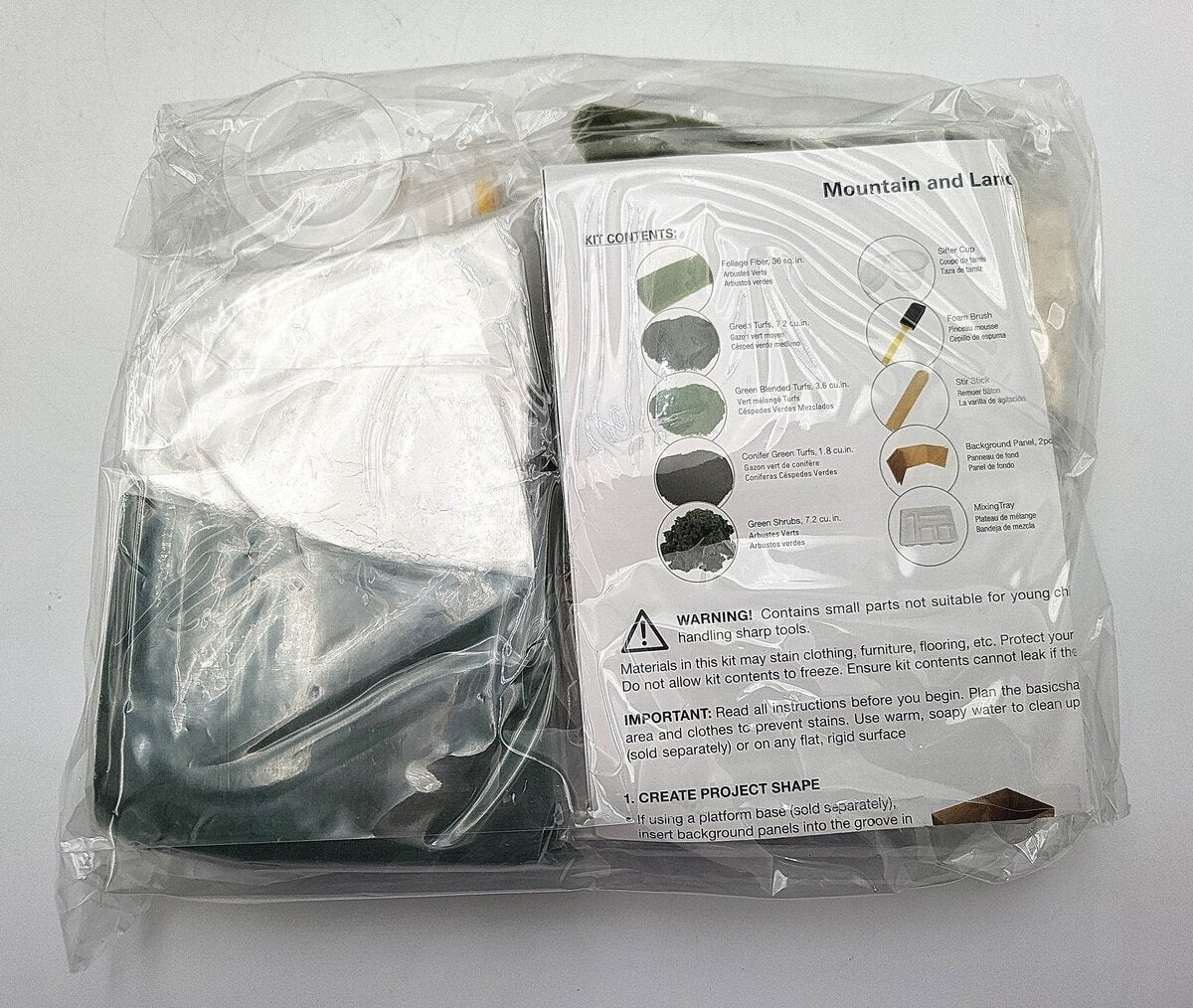JTT Scenery Products 95735 Mountain and Landscape Kit NIB