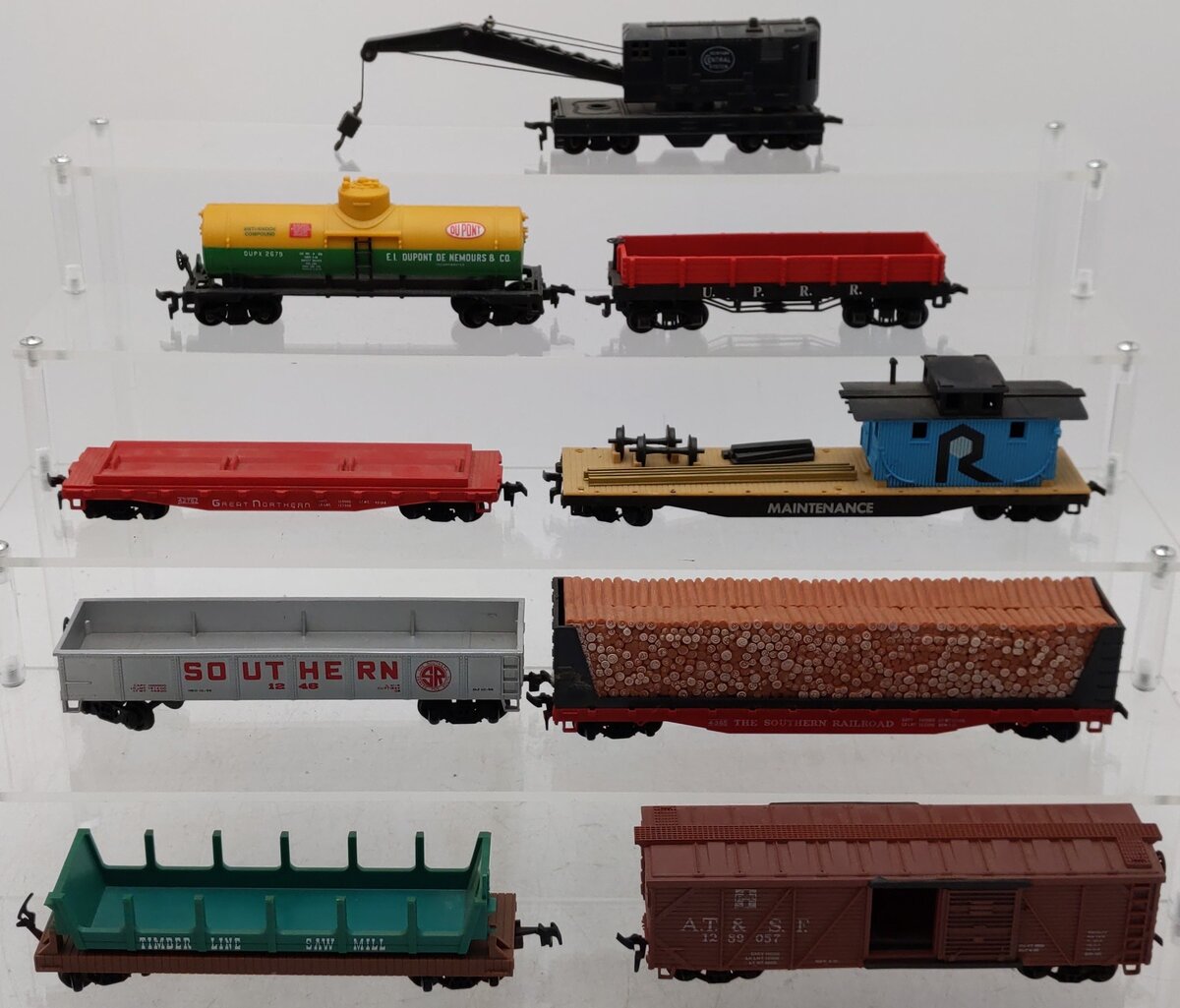 HO Scale Assorted Freight Cars [9] VG