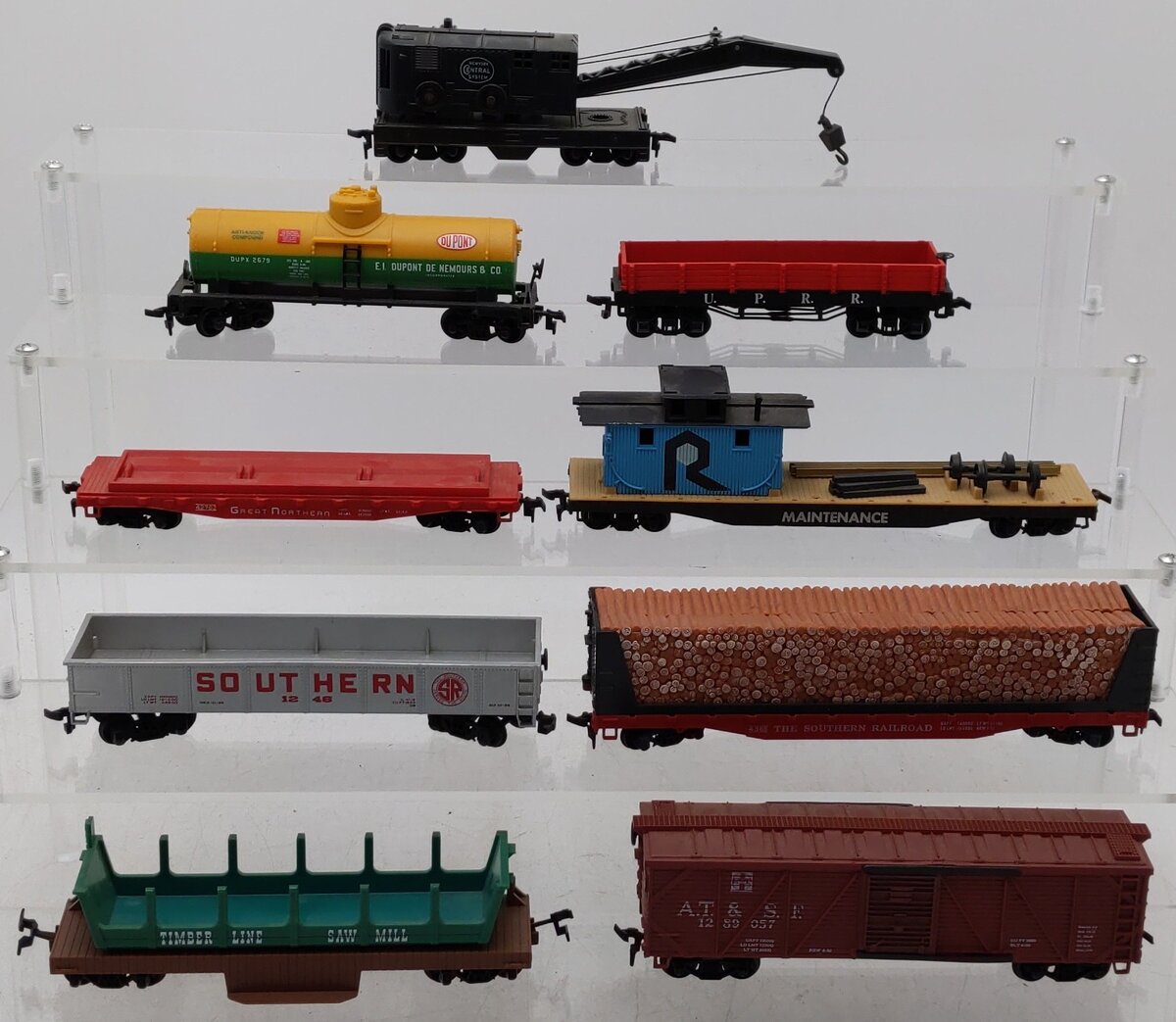 HO Scale Assorted Freight Cars [9] VG