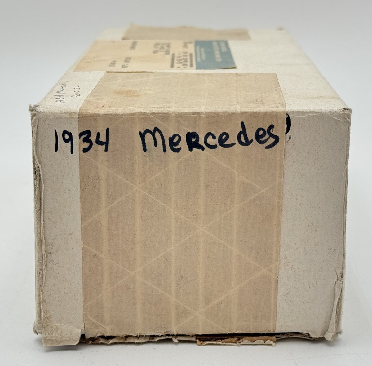 Franklin Mint 1954 1:24 Scale Silver Mercedes Benz 300 Gullwing SL Convertible EX/Box