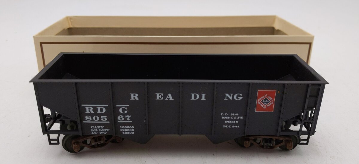 American Models 80567 S Scale Reading Hopper Car Kit LN/Box