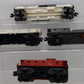 Lionel O Gauge Assorted Freight Cars #3472,9869,6257,2420 [4] VG