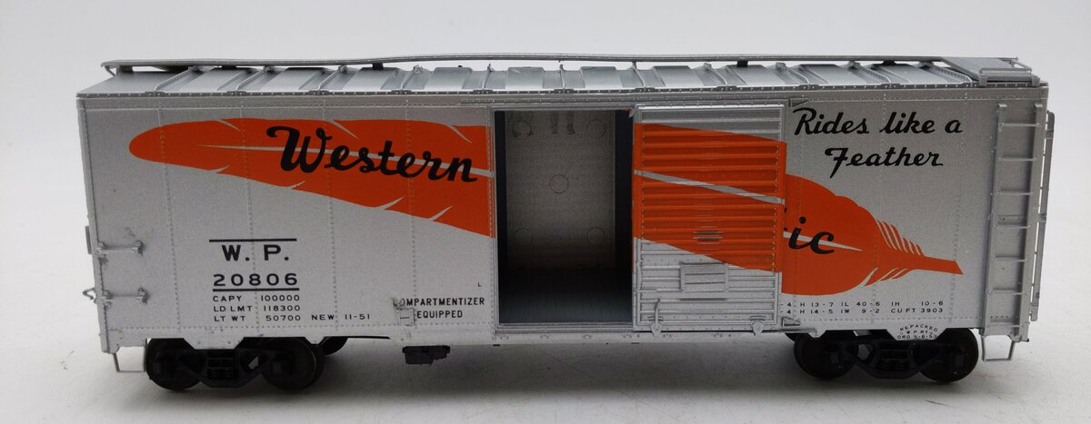 Pacific Rail S Scale Western Pacific 10"6 Boxcar 20806 EX/Box