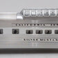 Lionel 6-19125 O Gauge California Zephyr "Silver Mustang" Vista Dome Car EX/Box