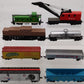 HO Scale Assorted Freight Cars [8] VG
