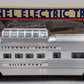 Lionel 6-19126 O Gauge California Zephyr "Silver Pony" Aluminum Vista Dome Car EX/Box