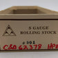 American Models 301 S Scale C&O 2-Bay Hopper #62378 LN/Box