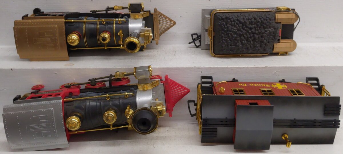 G Scale Assorted Steam Locomotives w/ Tenders [4] EX