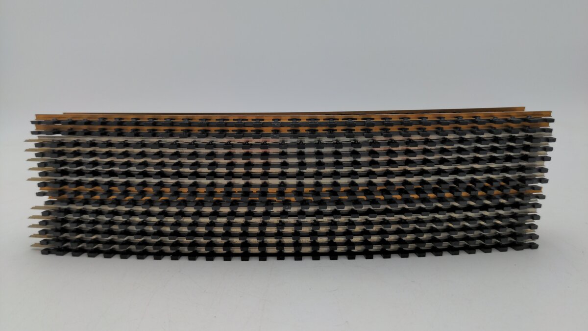 Atlas HO Scale Assorted Brass And Nickel Curved Track Sections [14] EX
