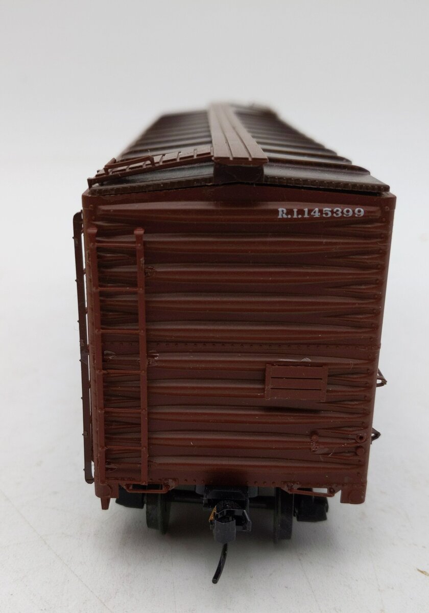 Pacific Rail  S Scale Rock Island Box Car Assembled Kit #145399 EX/Box