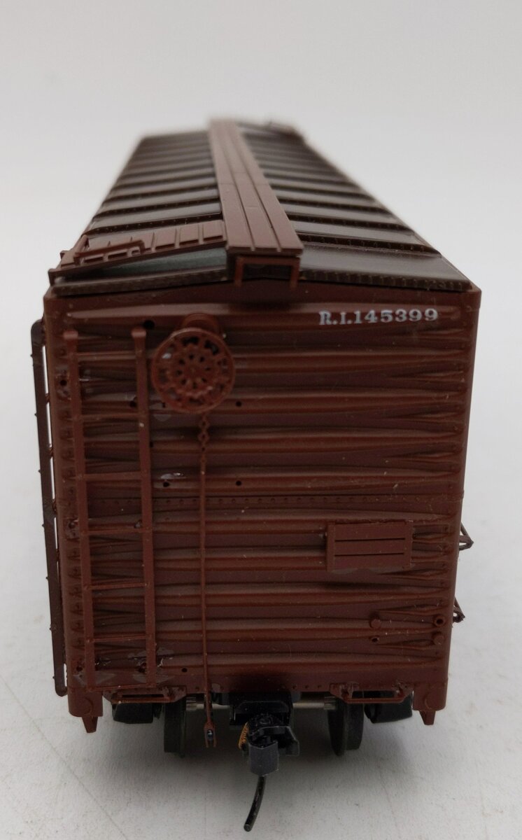 Pacific Rail  S Scale Rock Island Box Car Assembled Kit #145399 EX/Box