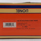 Lionel 6-19833 O Gauge Undecorated Die-Cast RS Railsounds Steam Tender EX/Box