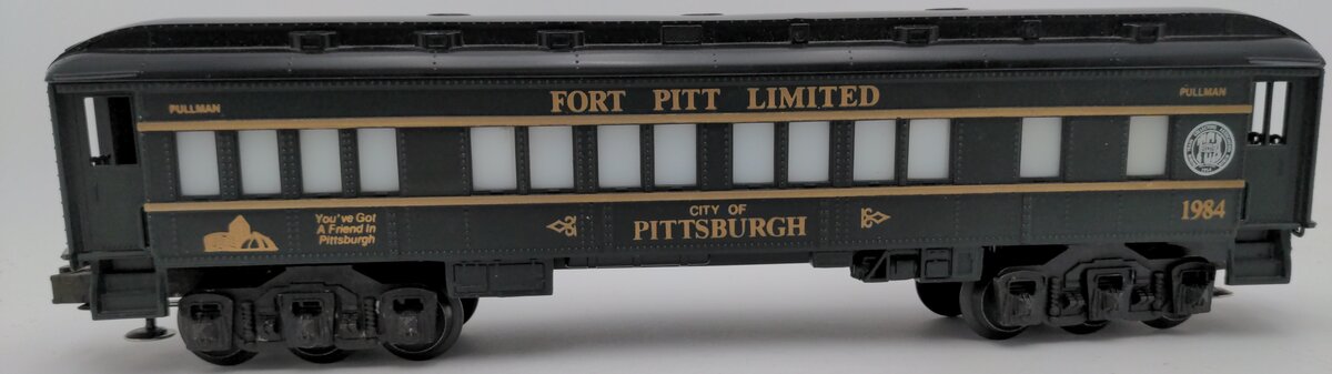 Lionel 6-7212 O TCA Fort Pitt Limited "City of Pittsburgh" Passenger Car #1984 EX/Box