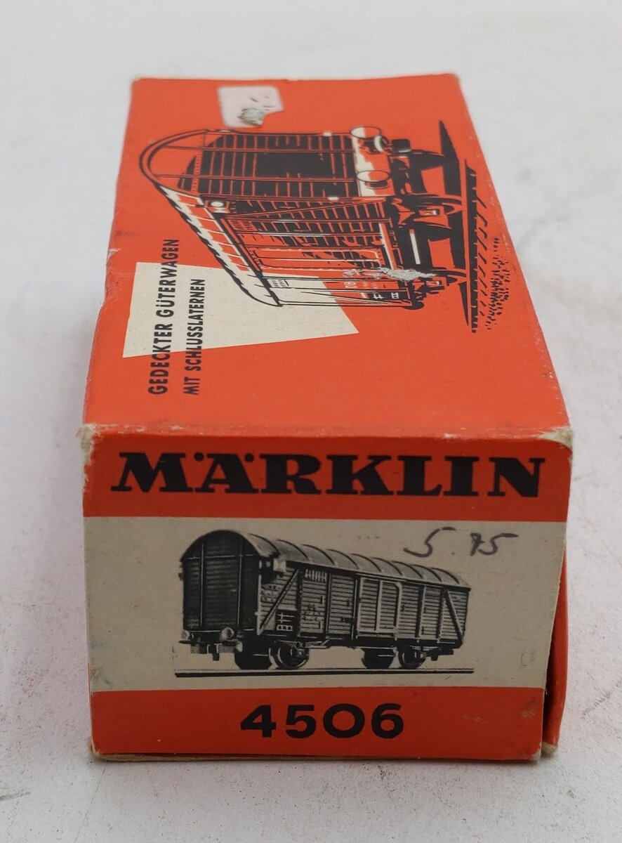 Marklin 4506 HO DB Closed Boxcar EX/Box