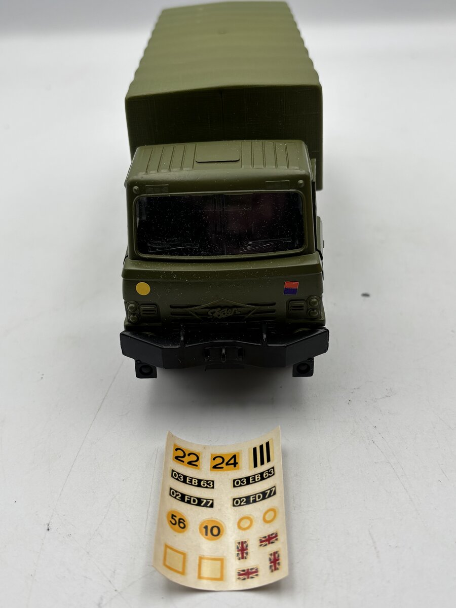 Dinky 668 1:50 Foden Army Truck EX/Box