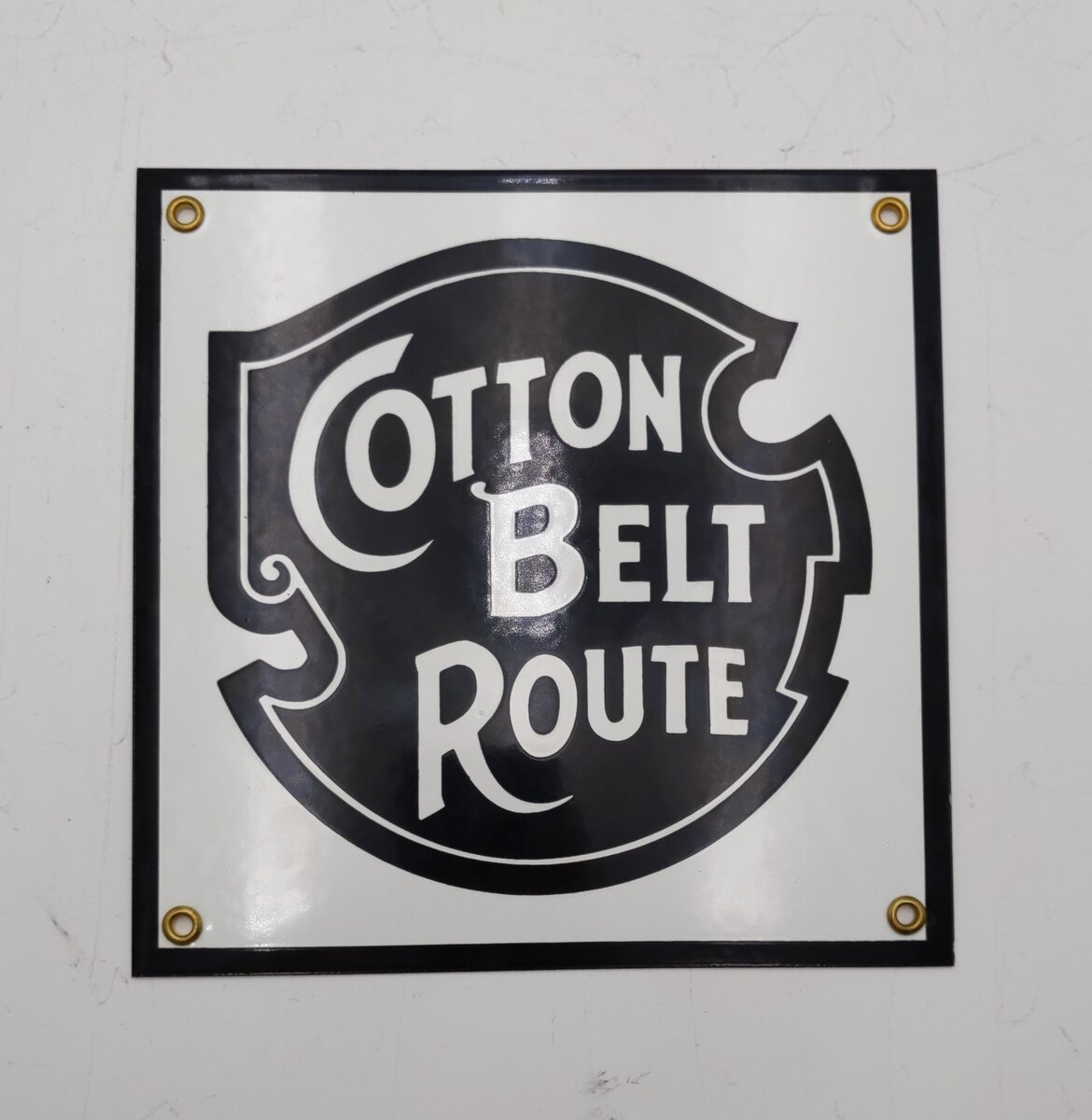Cotton Belt Route Metal Sign LN