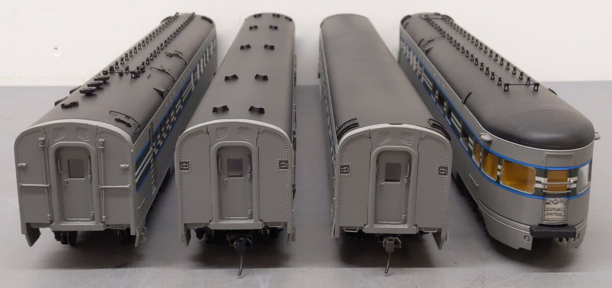 Golden Gate Depot O NYC Aluminum Limited Passenger Car Set (Set of 4) - 2-Rail EX/Box