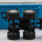 First Gear 19-1750 1:34 Diecast Bull-Nose COE Tractor with 35" Trailer VG/Box