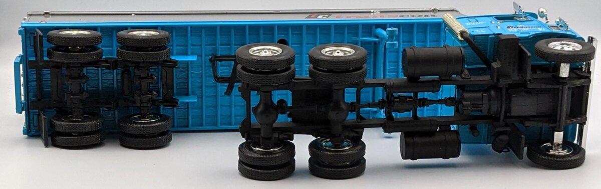 First Gear 19-1750 1:34 Diecast Bull-Nose COE Tractor with 35" Trailer VG/Box