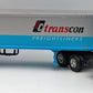 First Gear 19-1750 1:34 Diecast Bull-Nose COE Tractor with 35" Trailer VG/Box