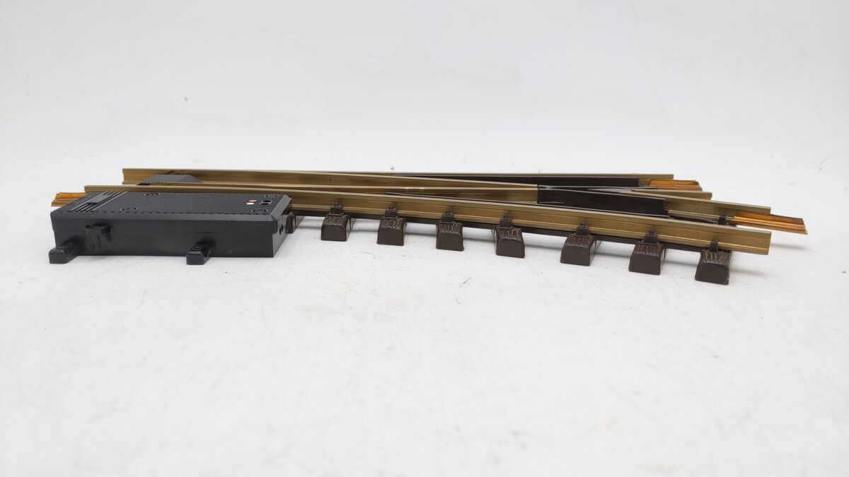 LGB 1205 G Scale 30° Right Hand Electric Switch Turnout EX/Box