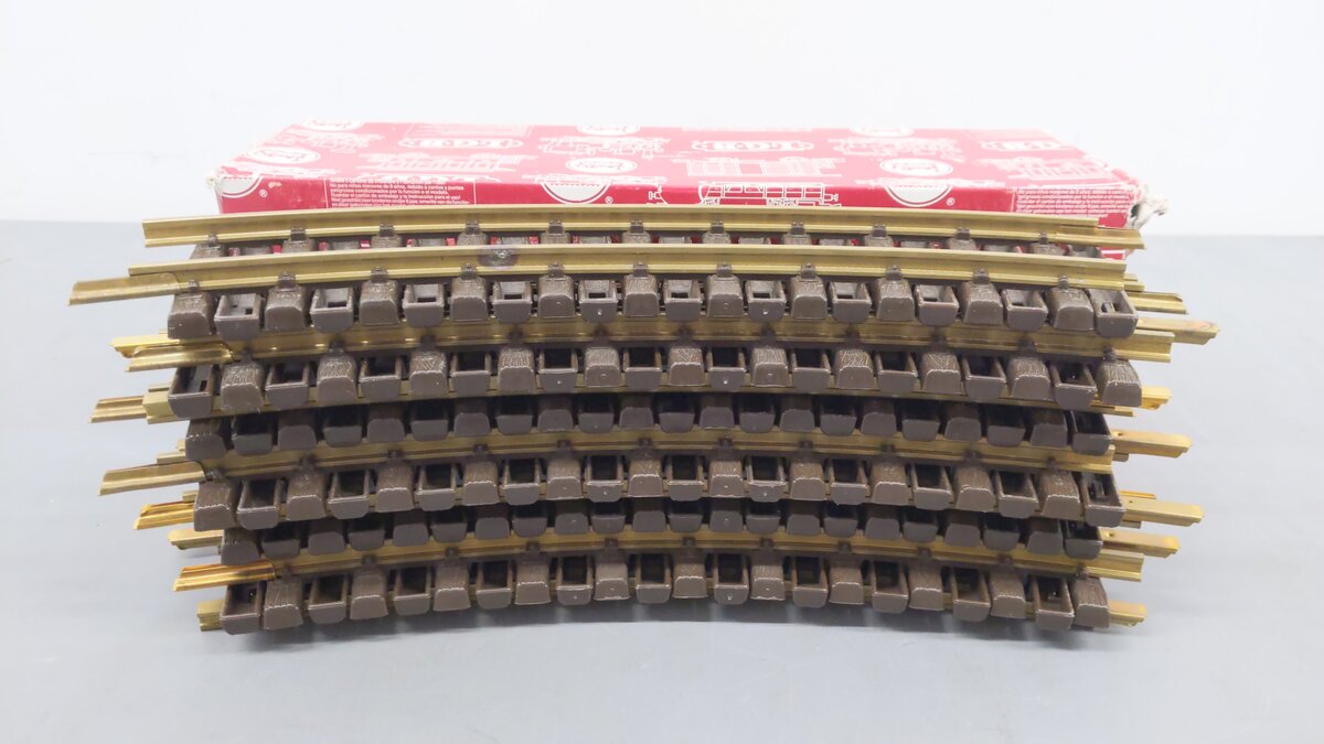 LGB 11000 G Scale R1 30 Degree Curved Track Sections (12) EX/Box
