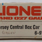 Lionel 6-9787 O Gauge Central of New Jersey Box Car EX/Box