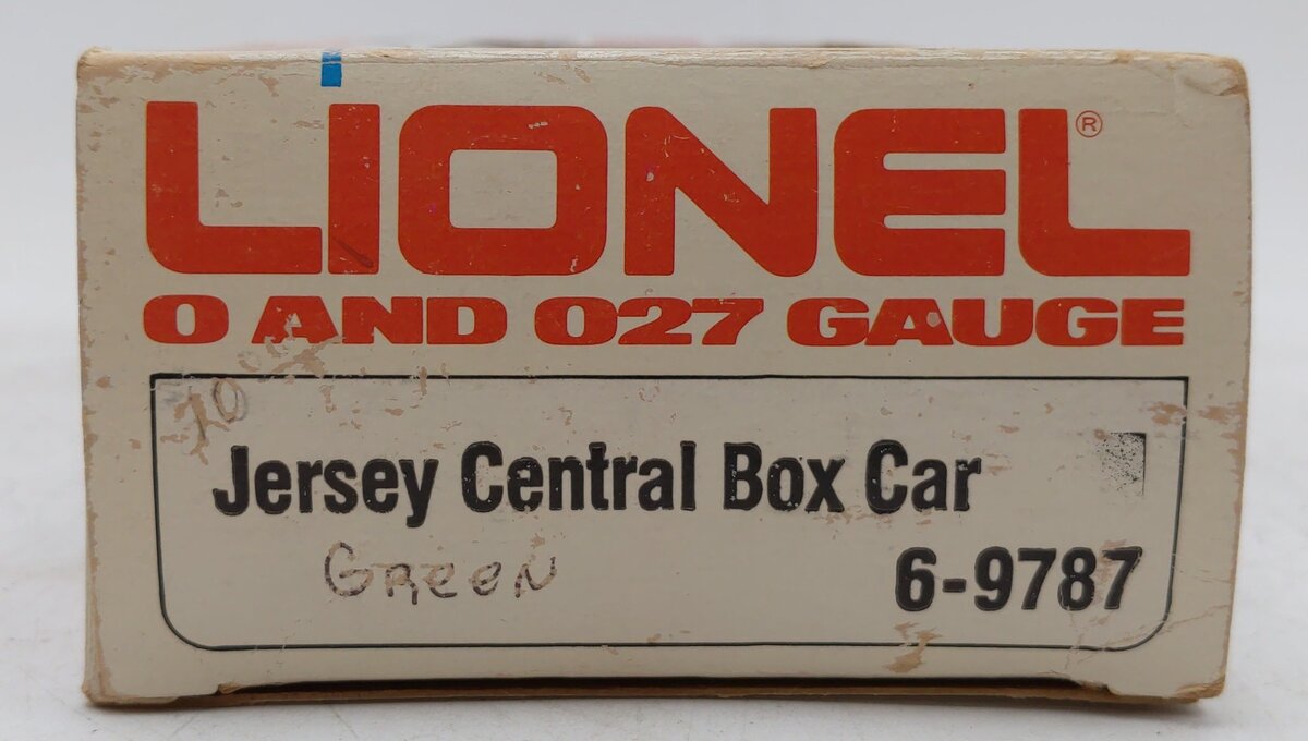 Lionel 6-9787 O Gauge Central of New Jersey Box Car EX/Box