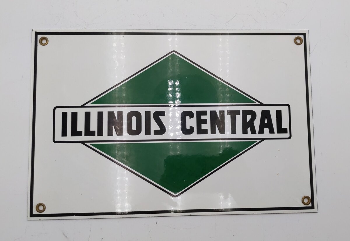Illinois Central Sign LN
